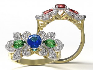 ring 116 3D Print Model