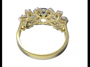 ring 116 3D Print Model