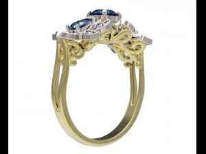 ring 116 3D Print Model