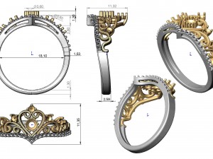 ring 118 Model Cetak 3D