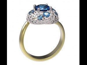 ring 119 Modello di stampa 3D