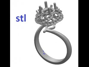 ring 119 3D Print Model