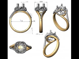 ring 120 3D Print Model