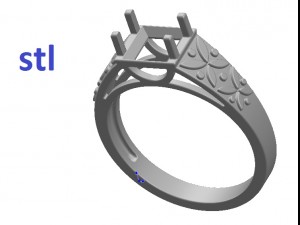 ring 121 3D Print Model