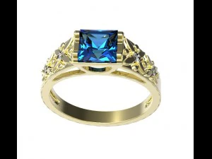 ring 122 3D Print Model