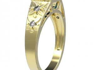 ring 122 3D Print Model