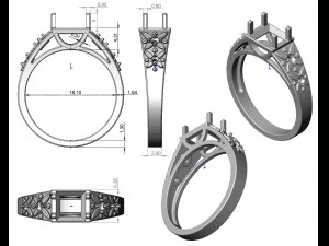 ring 122 Modèles 3D en vedette