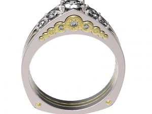 ring 123 3D Print Model