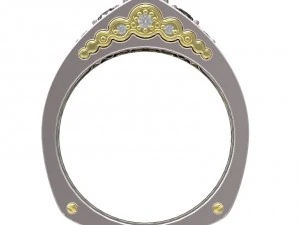 ring 123 3D Print Model