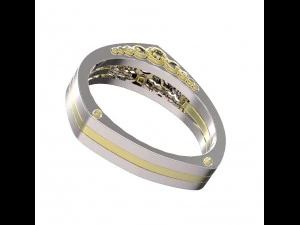ring 123 3D Print Model
