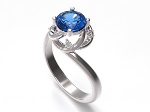ring 124 3D प्रिंट मॉडल