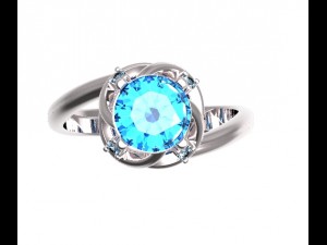 ring 124 Modello di stampa 3D