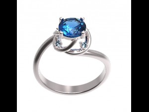 ring 124 Modello di stampa 3D