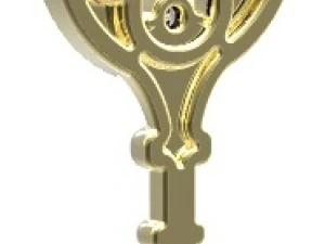 key pendant 125 3D Print Model
