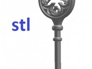 key pendant 125 3D Print Model