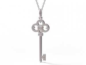 key pendant 126 Model do druku 3D