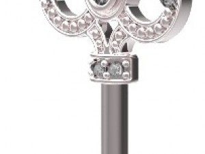 key pendant 126 Model do druku 3D
