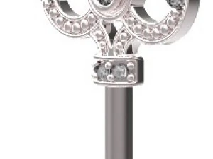 key pendant 126 3D Print Model
