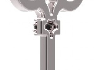 key pendant 126 Model do druku 3D