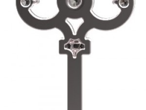 key pendant 126 Model do druku 3D