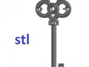 key pendant 126 Model do druku 3D