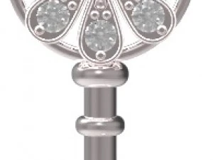 key pendant 127 3D Print Model