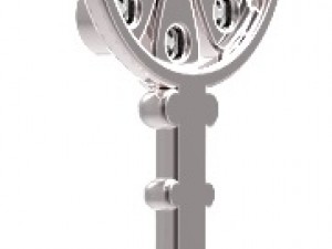 key pendant 127 3D-Druckmodell