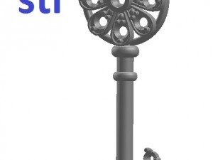 key pendant 127 3D-Druckmodell