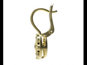 earrings 128 Modèles 3D en vedette