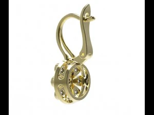 earrings 128 3D Print Model