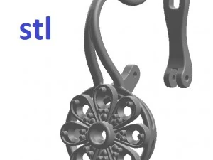 earrings 128 3D Print Model