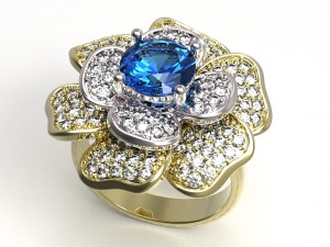 ring 129 Model do druku 3D