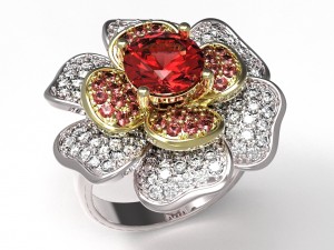 ring 129 Model Cetak 3D