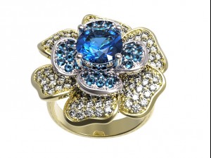 ring 129 Model Cetak 3D