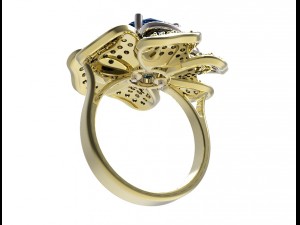 ring 129 Model Cetak 3D