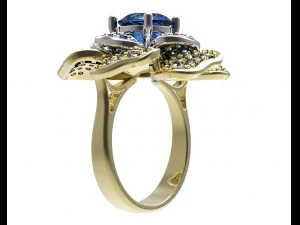 ring 129 3D Print Model