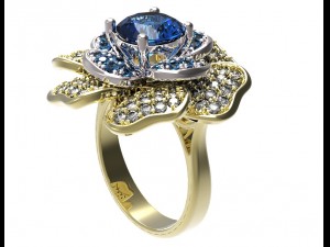 ring 129 Model Cetak 3D