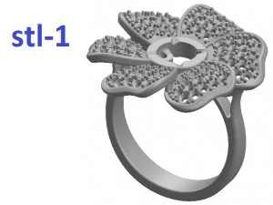 ring 129 3D Print Model