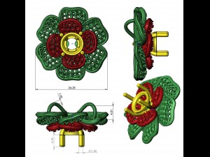 pendant 129 Modelo de Impressão 3D