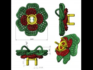 pendant 129 3D Print Model
