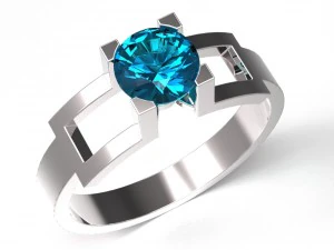 リング130 3Dプリントモデル