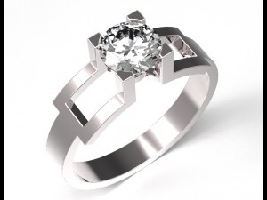 ring 130 3Dプリントモデル