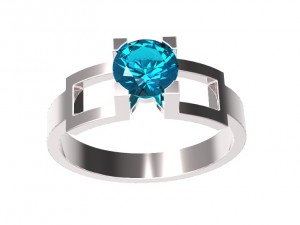 ring 130 3Dプリントモデル