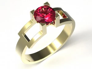 ring 130 3D Print Model