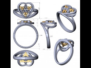ring 131 3D Принт Модель