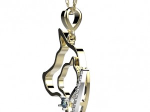 pendant 132 3D-Druckmodell