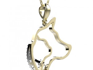 pendant 132 3D-Druckmodell