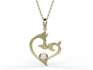 吊坠 134 3D 打印模型