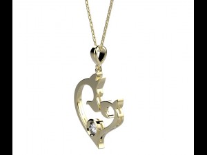 pendant 134 3D Print Model