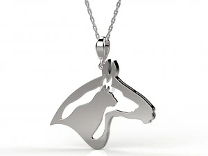 кулон 136 3D Принт Модель